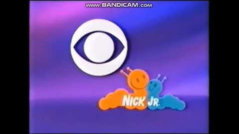 NickJr. on CBS Bumpers 2004-2005
