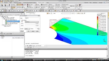 FEA analysis of plate with hole in the middle using midas NFX