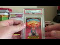 My 1985 garbage pail kids adam bomb  blasted billy matte  glossy collection