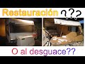 RESTAURACIÓN CARAVANA de 1978 PARTE 1. CARAVAN RESTORATION of 1978 part 1