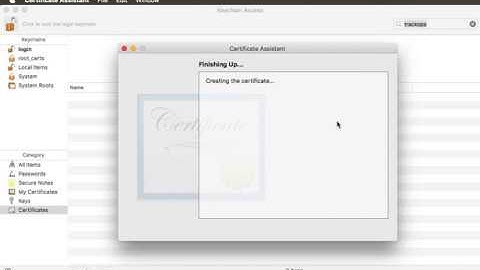GenerateCodeSigningCertificates