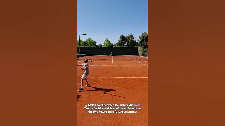 Great match point between the ambidextrous Teodor ...