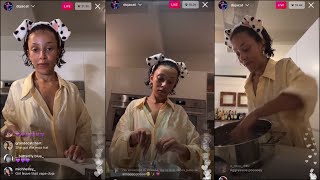 Cooking with Doja Cat  Instagram Live (Feb 22, 2022)