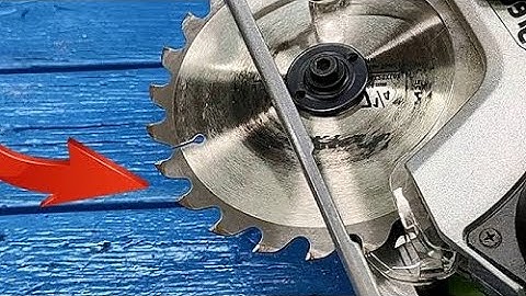 How to sharpen a circular saw and drill bit in 1 minute. The saw sharpens itself