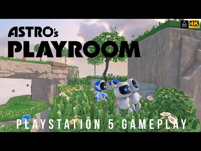 Astro's Playroom (PS5 4K 60fps) Gameplay