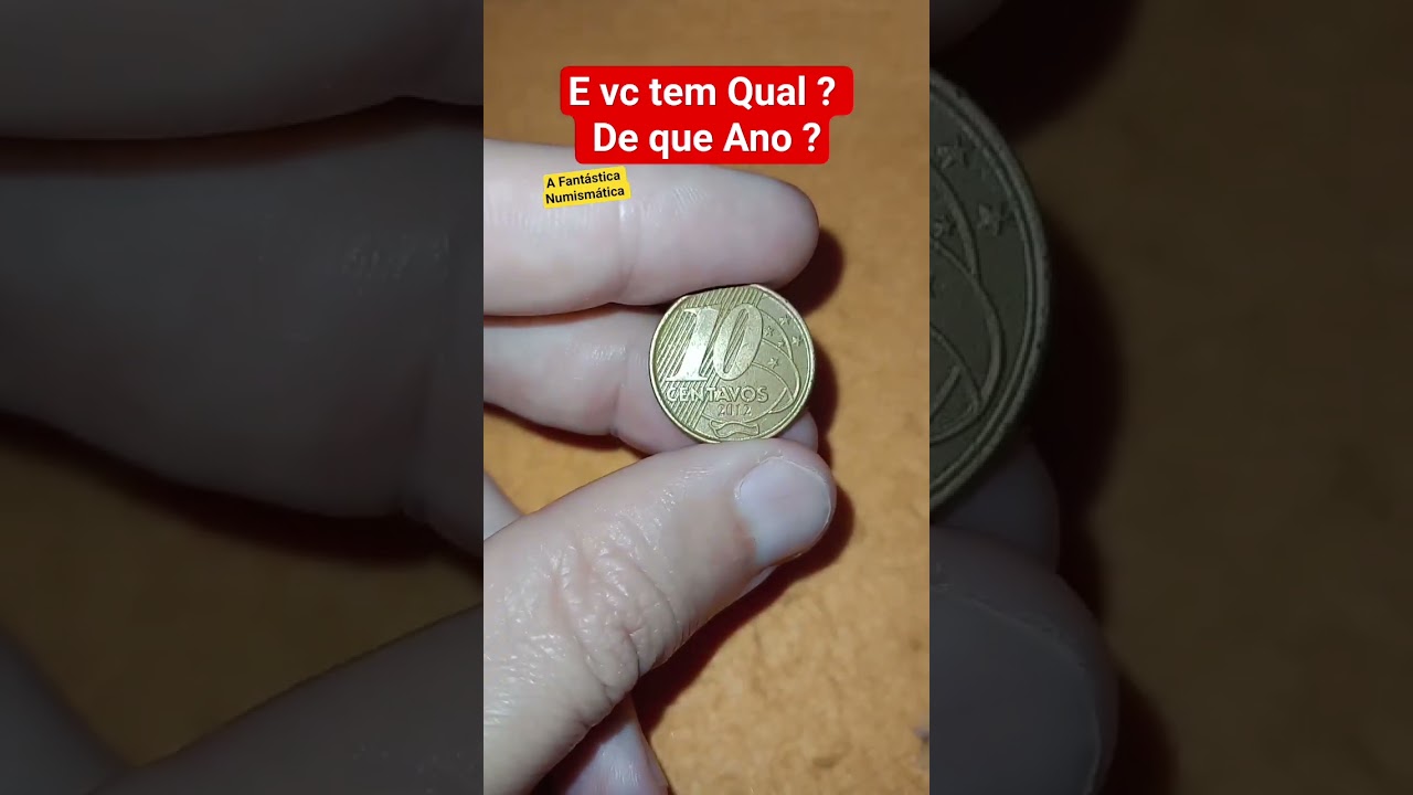 Moeda 10 Centavos - 2012 