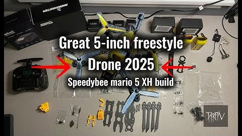 Great 5 inch Drone build in 2025. Speedybee mario 5 XH build, with speedybee f405 v4 flight stack.