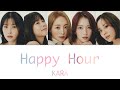Happay Hour - KARA【パート分け/日本語字幕/歌詞/カナルビ/意訳】
