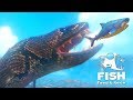 ГИГАНТСКАЯ РЫБА ЗМЕЯ В ОКЕАНЕ! МЕГАЛОДОН В ШОКЕ | Feed and Grow Fish