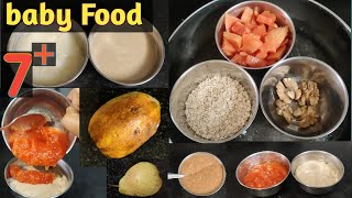 Digestive& healthy recipe for 7+ months baby food in telugu