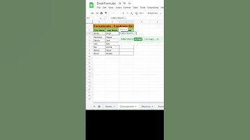 #shorts #concatenate #concatenation #formulas #exceltutorial #excelformulas #uppercase #upper #trick