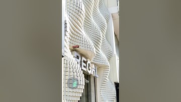 Parametric facade in 3Ds Max #3dsmax #archviz