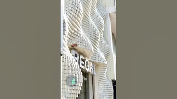 Parametric facade in 3Ds Max #3dsmax #archviz