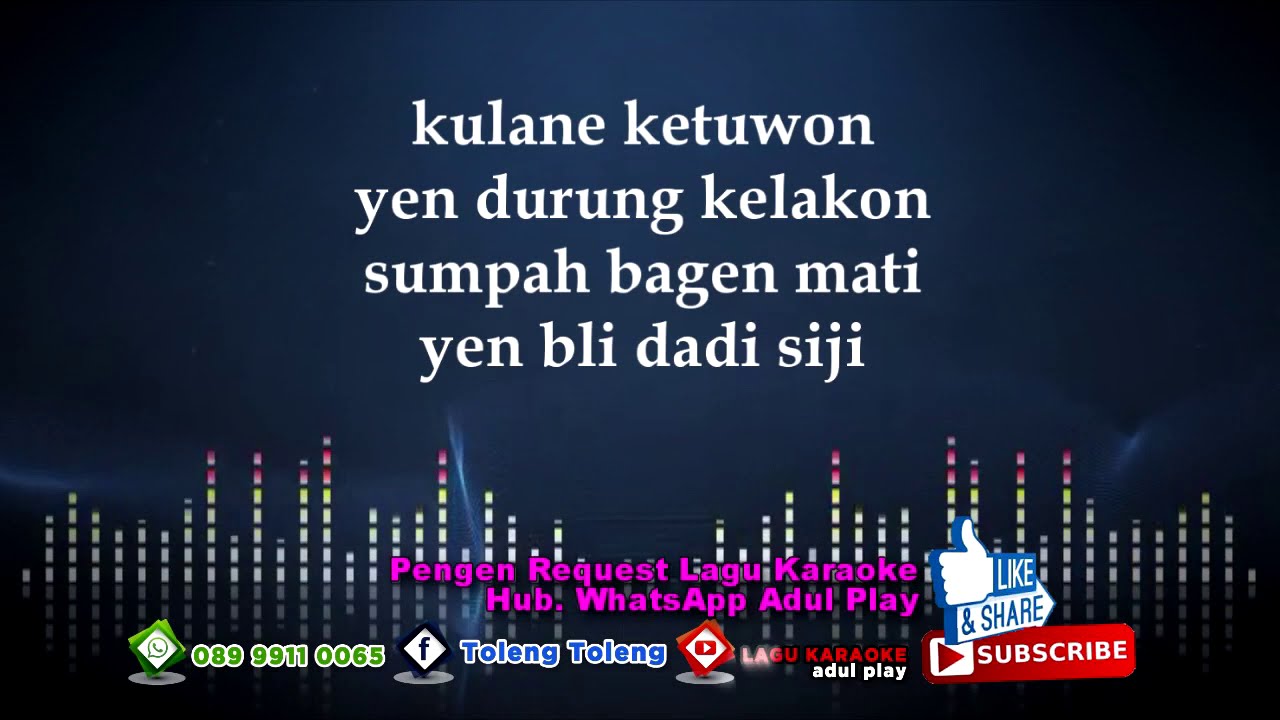 KETINGGAL DEMENAN_DUNIA WATI KARAOKE