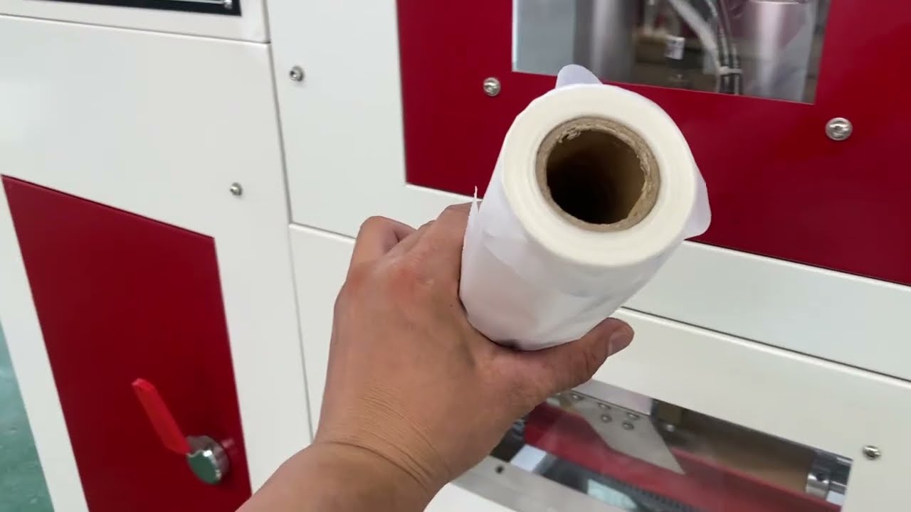 high speed HSYX vegetable fruit packing plastic bag roll making machine with paper core