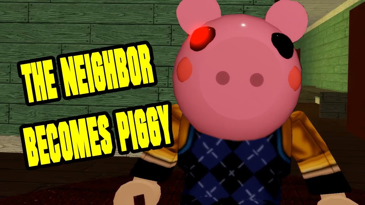 The Neighbor Becomes Piggy Roblox Hello Piggy Chapter 3 Youtube