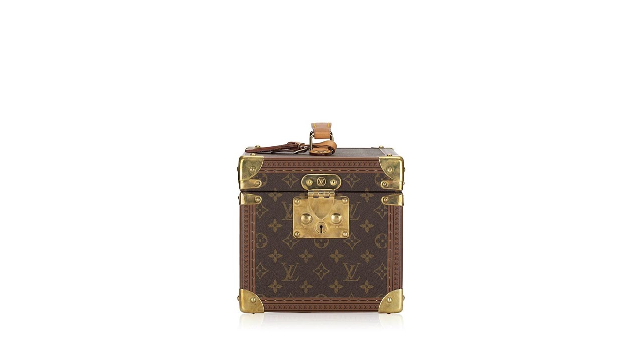Louis Vuitton Monogram Boite Flacons Beauty Train Trunk Case 