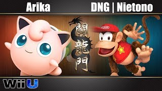 闘龍門 #36 Arika(Jigglypuff) Vs. DNG | Nietono(Diddy Kong) - スマブラforWiiU | Smashlog