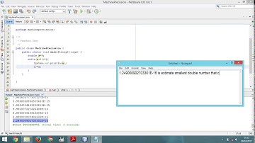 Machine Precision with Double in Java