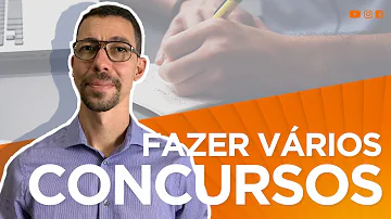 Tem como estudar para dois concursos ao mesmo tempo?