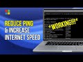 How to reduce ping  increase internet speed in windows 1011 2023 new