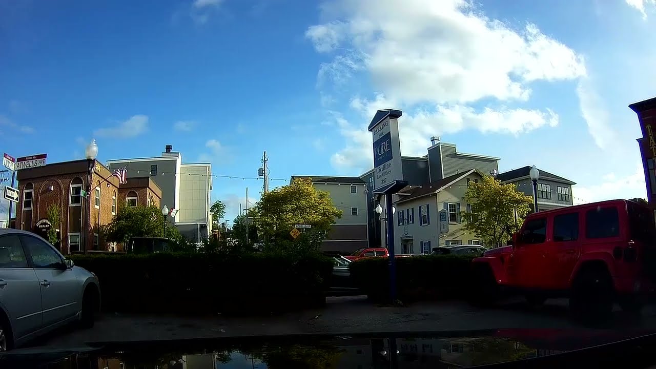 Driving to Pure Hookah Lounge on Federal Hill in Providence, Rhode