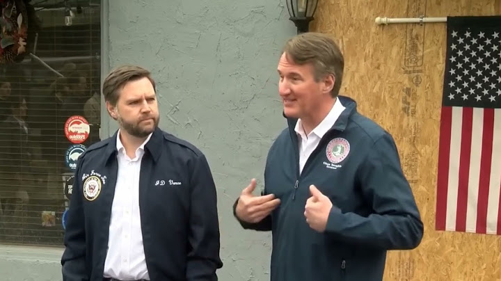 VP-JD Vance with (GOV Glenn Youngkin) -speaks on Helene recovery in Damascus, VA