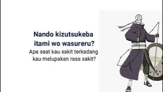 Naruto Shippuden Opening 14 [Nogizaka46 - Tsuki no Ookisa] Lirik & Terjemahan
