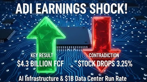 Analog Devices (ADI) Q4 2025 Earnings: Record Free Cash Flow ($4.3B) But Stock Falls 3.25%?