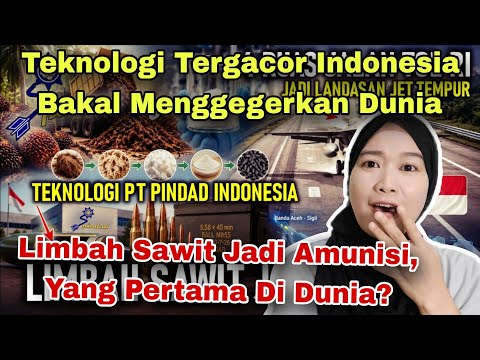 TEKNOLOGI TERGACOR INDONESIA BAKAL GEGERKAN DUNIA, LIMBAH SAWIT JADI AMUNISI‼️MALAYSIAN REACT