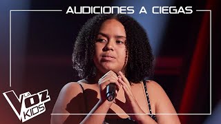 Amy Belén canta 'Vuelvo a verte' | Blind auditions | The Voice Kids Spain 2024