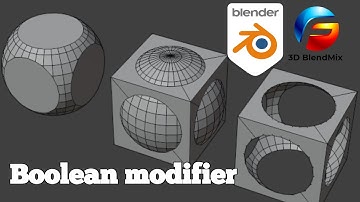 Create Complex 3D Models with the Boolean Modifier in Blender