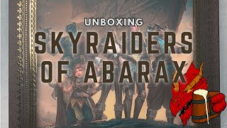 UNBOXING Skyraiders of Abarax! A New TTRPG from RPG Legends!