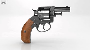 Webley British Bull Dog 3D model by 3DModels.org