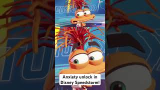 Anxiety Unlock Animation In Disney Speedstorm