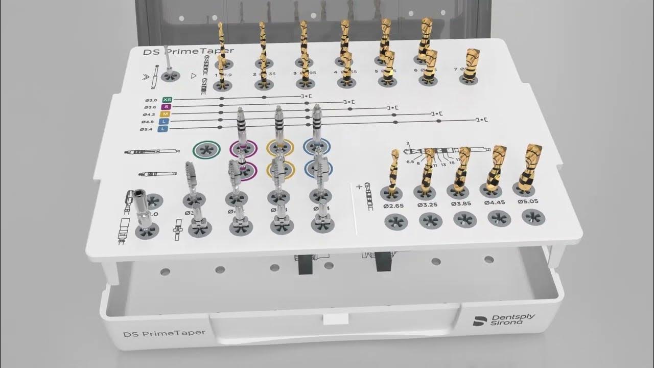 Primetaper surgical tray set up youtube