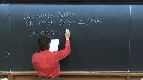 Conformal Bootstrap - Lecture 3