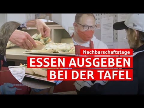 Gemeinsam für die Region - Essensausgabe bei der Tafel e.V.