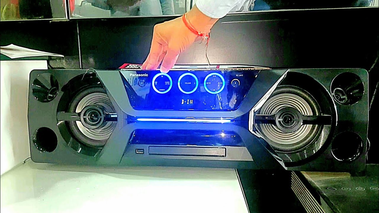 Panasonic HiFi SC-UA3GW-K Powerful Audio Machine SOUND TEST/BASS TEST ...