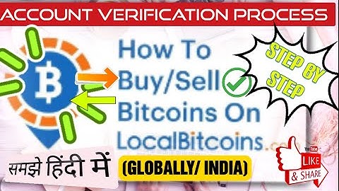 #localbitcoins #techzzoearnings Localbitcoins.com Account Verification Process|| All in HINDI ||