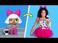 LOL Surprise Dolls In Real Life / 10 LOL Surprise Hairstyle And Clothes Ideas