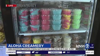 Aloha Creamery serving up local snack favorites