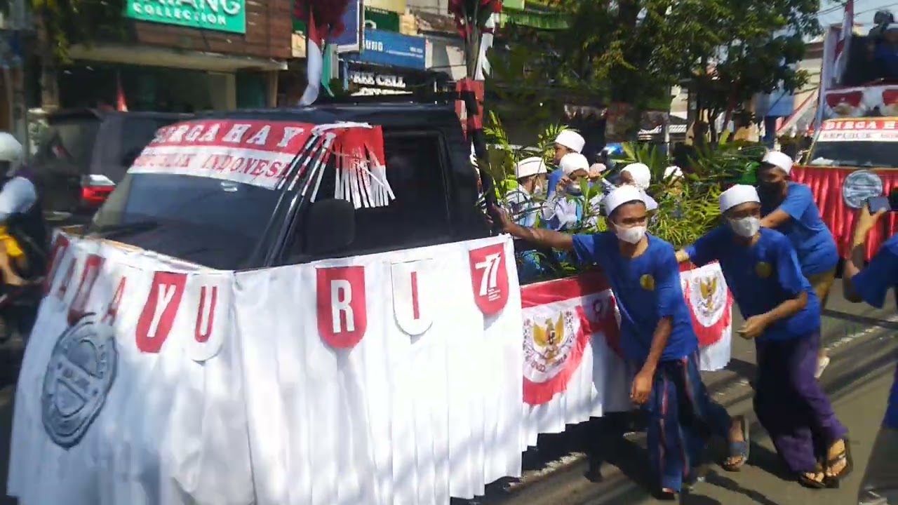 karnaval 17an dan ulang tahun SD Al fitrah panarukan Kepanjen