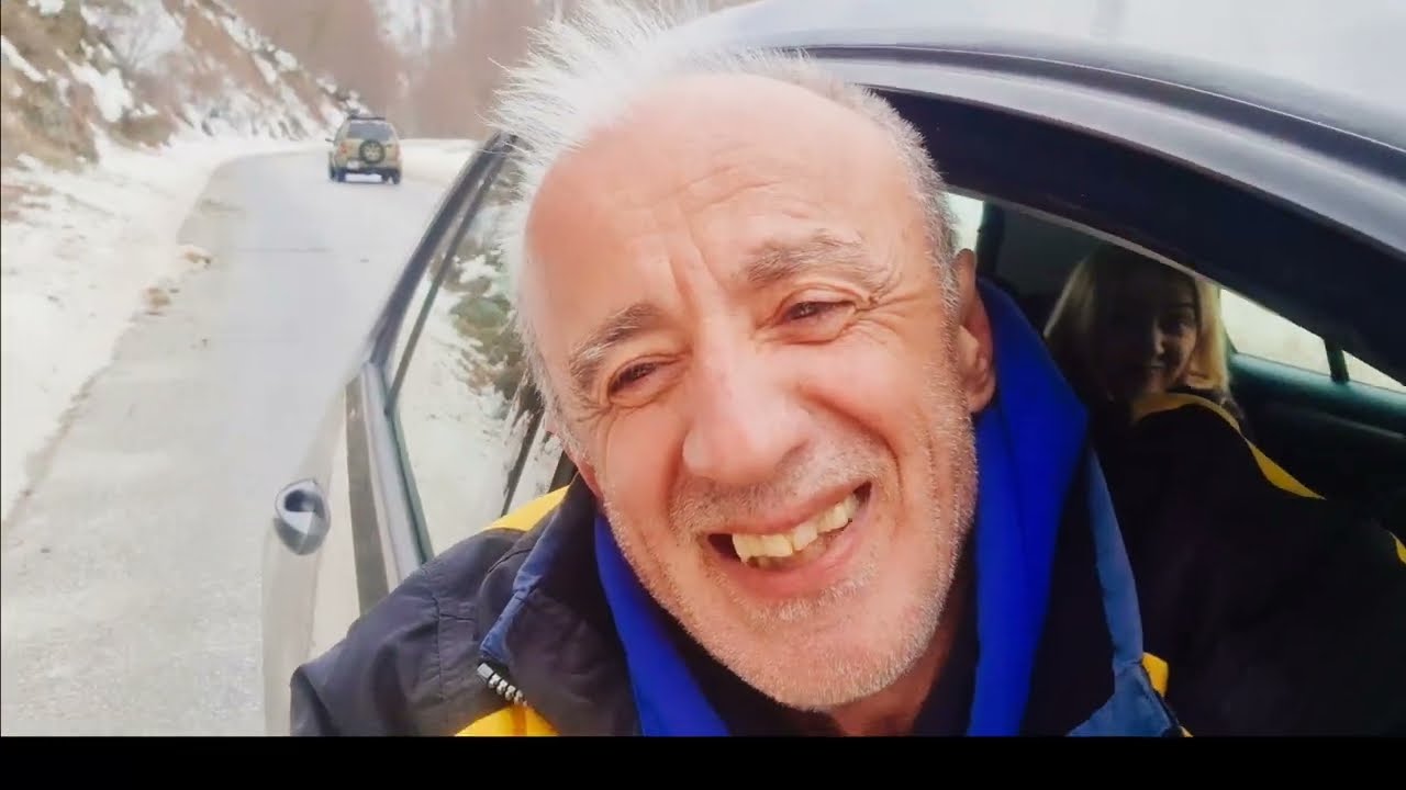 Kaçanikë  rruga për Strazh Peisazhe me borë natyr ju pershendes Kaçanikli cima