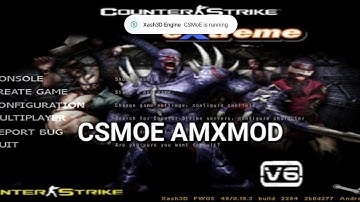 CSMoE- COUNTER STRIKE XTREME V6 ANDROID [ZOMBIE MODE 3 TEST IN CSMoE OFFLINE]