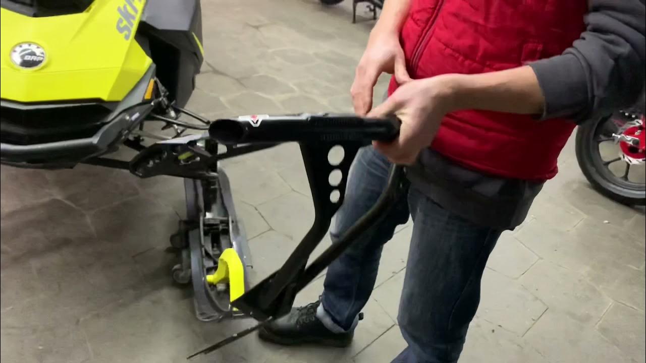 Обзор бампера для снегохода BRP аналог Bret Rasmussen с защитой лодки ...