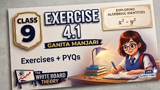 Class 9 Maths CH-4 | Ex-4.1| Exploring algebraic identities| Ganita manjari | NCERT 