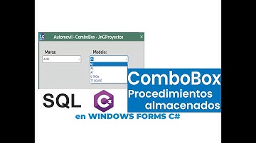 Cargar Combobox y combobox dependiente con SQL ADO.NET WinForm