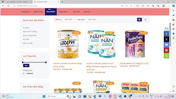 Đồ án PHP laravel framwork - Website Quản lý cửa hàng bán sữa online (full word)