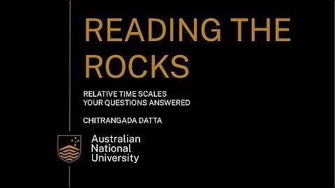 Relative timescales, your questions answered for year 11 and 12 Earth and Environmental Science
